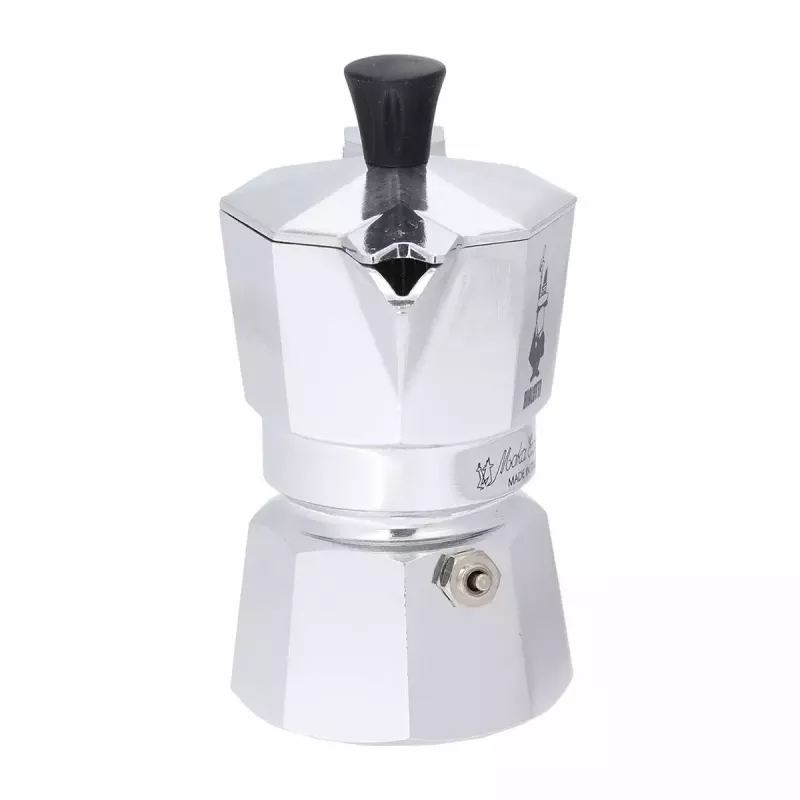 Moka katls BIALETTI Moka Express alumīnija 2 krūžu (100 ml) melns