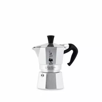 Moka katls BIALETTI Moka Express alumīnija 2 krūžu (100 ml) melns