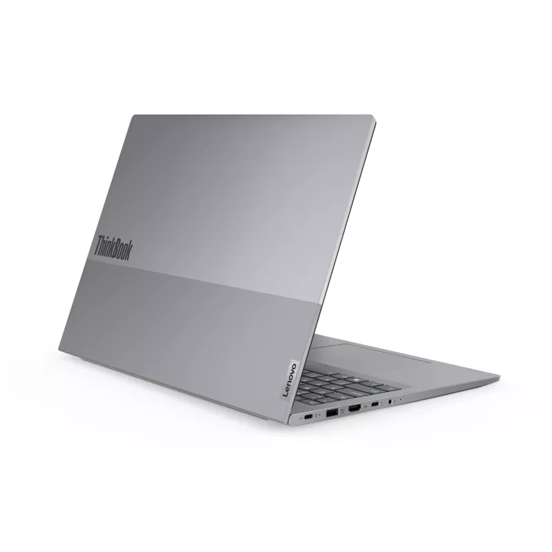 Lenovo ThinkBook 16 G7 ARP AMD Ryzen™ 5 7535HS klēpjdators 40,6 cm (16 collu) WUXGA 32 GB DDR5-SDRAM 1 TB SSD Wi-Fi 6E (802.11ax) Windows 11 Pro Vācu pelēks