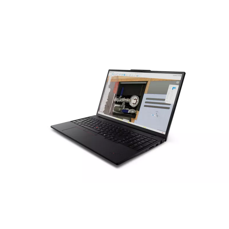 Lenovo ThinkPad P16v Gen 3 (Intel) Intel Core Ultra 9 285H Mobilā darbstacija 40,6 cm (16 collas) WUXGA 64 GB DDR5-SDRAM 1 TB SSD NVIDIA RTX PRO 2000 Blackwell Wi-Fi 7 (802.11be) Windows 11 Pro Vācu Melns