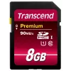 Flash Memory Transcend 8GB SDHC Class 10 UHS-I TS8GSDU1