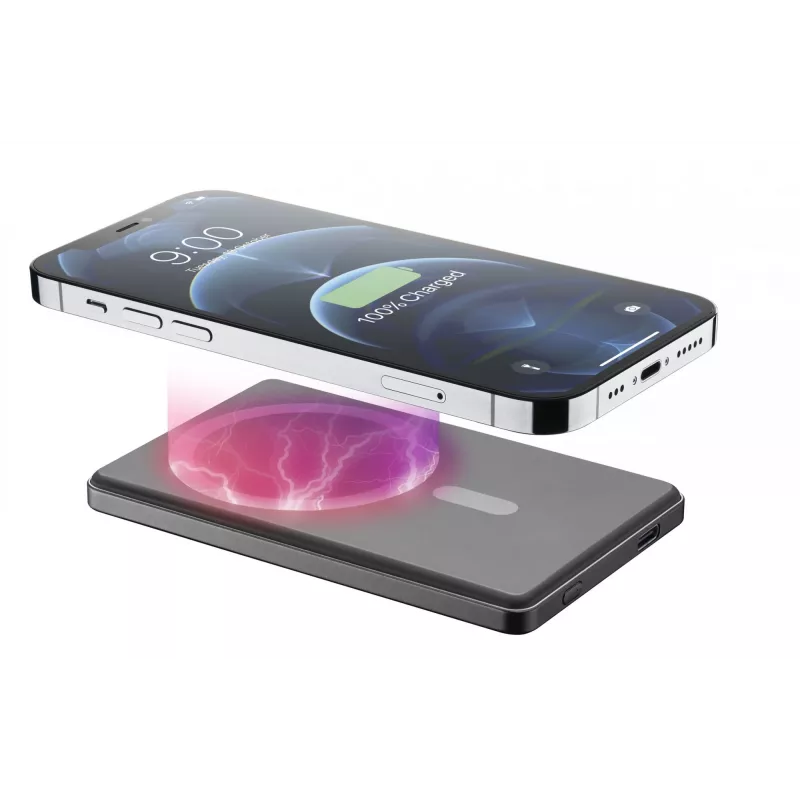 Cellularline Mag Lite 5000 5000mAh bezvadu ārējais akumulators saderīgs ar Mag Safe tehnoloģiju