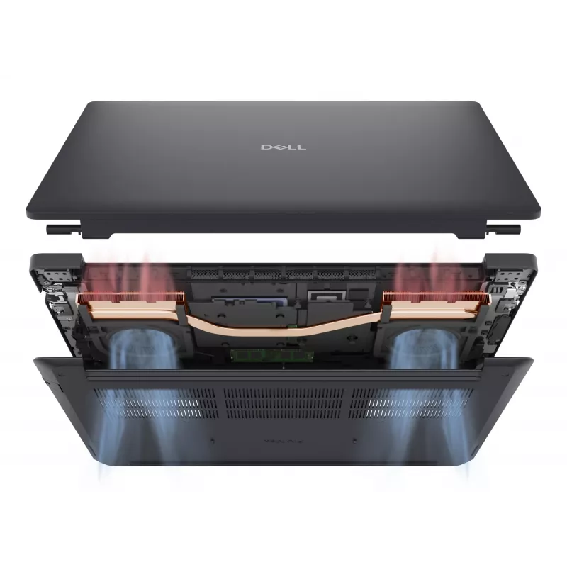 Mobilā darbstacija DELL Pro Max 16 MC16250 16 collu Intel Core Ultra 7 32 GB 1 TB NVIDIA RTX PRO 2000 Windows 11 Pro