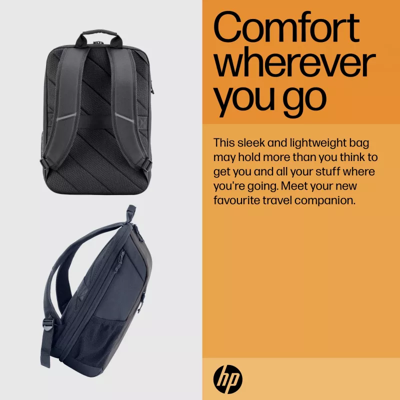 HP Travel 18 liter 15.6 Iron pelēka portatīvo datoru mugursoma