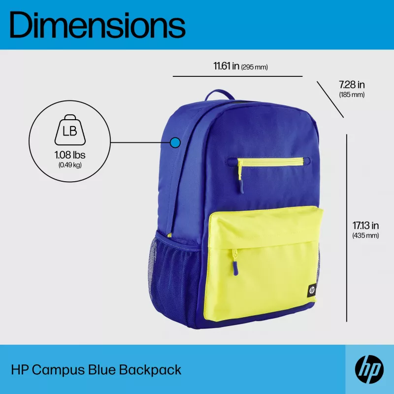 HP Campus Lavender mugursoma, mugursoma, 490 g