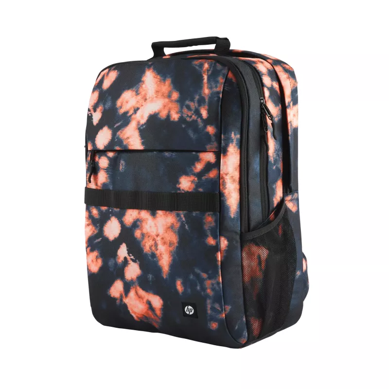 Ikdienas mugursoma HP Campus XL Tie Dye mugursoma melna poliestera