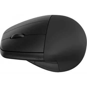 HP 920 ergonomiska bezvadu pele, labā roka, vertikāls dizains, Bluetooth + USB Type-A, 4000 DPI, melna
