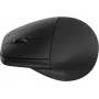 HP 920 ergonomiska bezvadu pele, labā roka, vertikāls dizains, Bluetooth + USB Type-A, 4000 DPI, melna