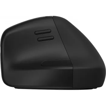 HP 920 ergonomiska bezvadu pele, labā roka, vertikāls dizains, Bluetooth + USB Type-A, 4000 DPI, melna