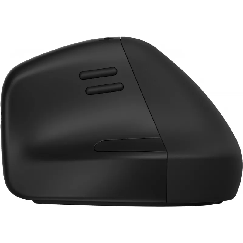 HP 920 ergonomiska bezvadu pele, labā roka, vertikāls dizains, Bluetooth + USB Type-A, 4000 DPI, melna