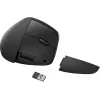 HP 920 ergonomiska bezvadu pele, labā roka, vertikāls dizains, Bluetooth + USB Type-A, 4000 DPI, melna