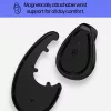 HP 920 ergonomiska bezvadu pele, labā roka, vertikāls dizains, Bluetooth + USB Type-A, 4000 DPI, melna
