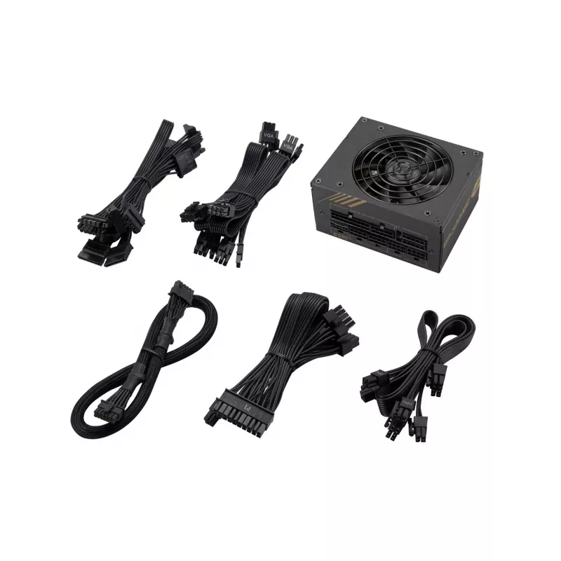 FSP DAGGER PRO 850W barošanas bloks SFX SFX3.3 Melns, 850 W, 100 - 240 V, 50/60 Hz, 12-6 A, Aktīva, 120 W