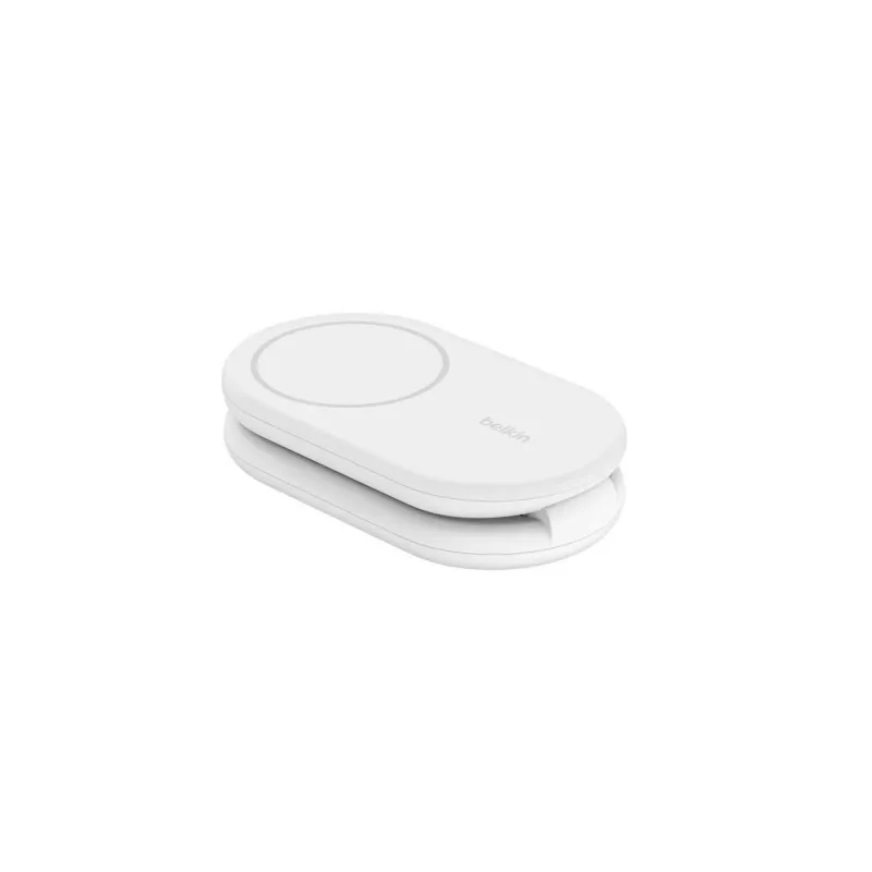 BELKIN Boostcharge Qi2 15w Magnetic 2in1 Statīvs - Balts