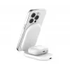 BELKIN Boostcharge Qi2 15w Magnetic 2in1 Statīvs - Balts