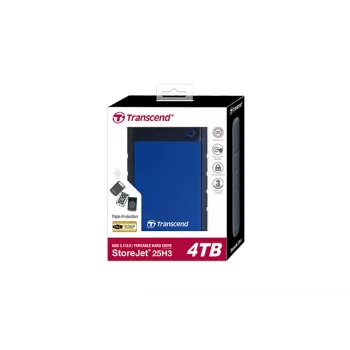 TRANSCEND Storejet 25h3b 4TB SATA 2,5 collu USB 3.0