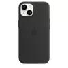 Cover Apple iPhone 14 Silikona maciņš ar MagSafe Midnight