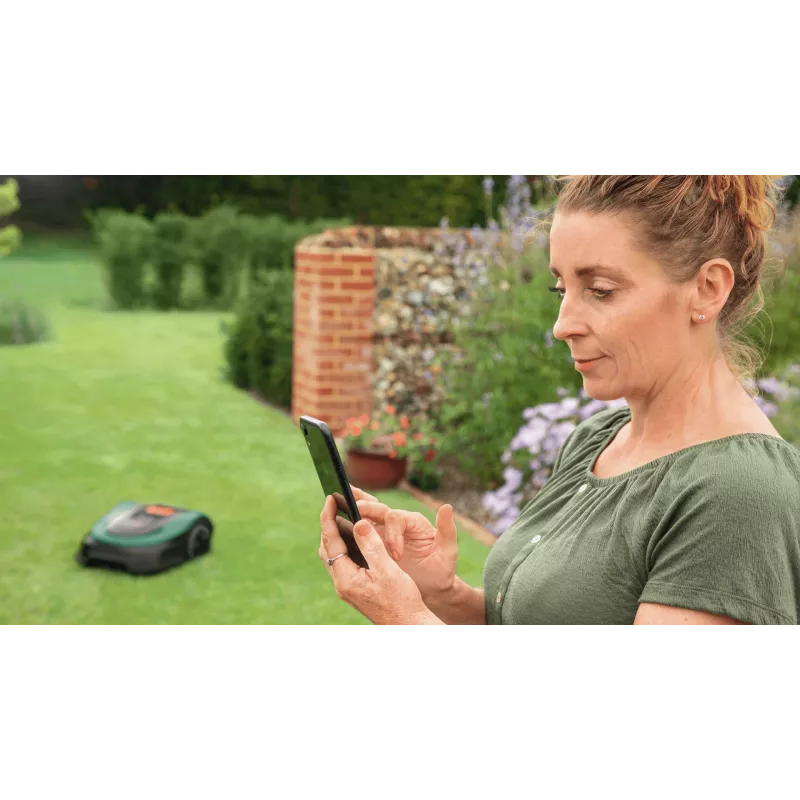 Bosch Indego S+ 500 robotizēts zāles pļāvējs ar bateriju (atvērts iepakojums)