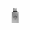 CHERRY 61710036 kabeļa dzimuma pārveidotājs USB-A USB-C Sudrabs