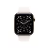 APPLE Watch Series 11 GPS + Cellular 46mm zelta titāna korpuss ar gaiši rozā sporta siksniņu - M/L