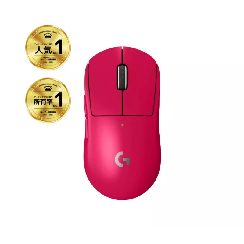 LOGITECH G Pro X Superlight 2 Lightspeed Gaming Mouse Magenta 2.4GHz