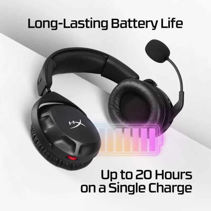HyperX Cloud Stinger 2 bezvadu - spēļu austiņas