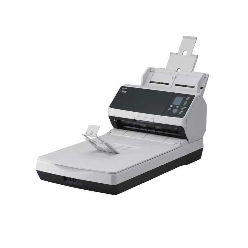 Ricoh fi-8290 ADF + manuālās padeves skeneris 600 x 600 DPI A4 Melns, Pelēks