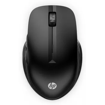 HP 430 daudzaparatūras bezvadu pele, abpusēja, optiskā, RF bezvadu + Bluetooth, 1200 DPI, melna