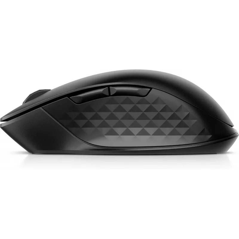 HP 430 daudzaparatūras bezvadu pele, abpusēja, optiskā, RF bezvadu + Bluetooth, 1200 DPI, melna