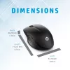 HP 430 daudzaparatūras bezvadu pele, abpusēja, optiskā, RF bezvadu + Bluetooth, 1200 DPI, melna