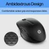 HP 430 daudzaparatūras bezvadu pele, abpusēja, optiskā, RF bezvadu + Bluetooth, 1200 DPI, melna