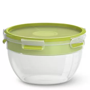 Kaste EMSA CLIP & GO Salātu kaste XL, apaļa, 2,6 L