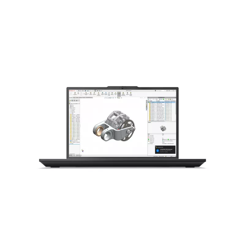 Lenovo ThinkPad P16v Gen 3 (Intel) Intel Core Ultra 7 255H Mobilā darbstacija 40,6 cm (16 collu) WUXGA 32 GB DDR5-SDRAM 512 GB SSD NVIDIA RTX PRO 500 Blackwell Wi-Fi 7 (802.11be) Windows 11 Pro Melna