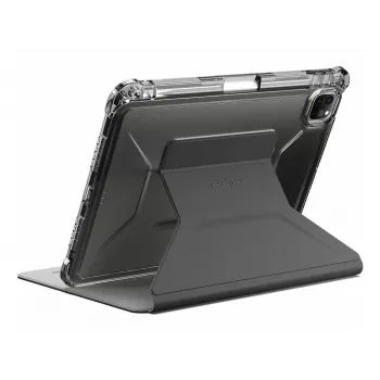 Targus Pro-Tek THZ984GL caurspīdīgs apvalks iPad Pro 11 collu (M4), 27,9 cm (11 collu), TPU, caurspīdīgs/melns