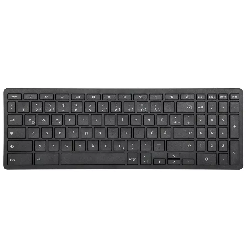 Targus tastatūras Tastatūra Mājas Bluetooth QWERTZ vācu Melna Pilnizmēra
