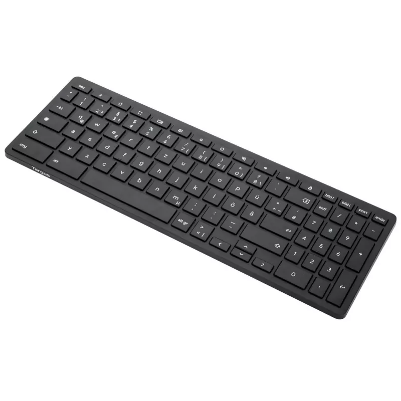 Targus tastatūras Tastatūra Mājas Bluetooth QWERTZ vācu Melna Pilnizmēra