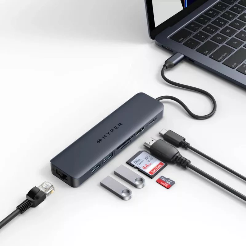 Targus HD4003GL klēpjdatora doks / portu atdarinātājs USB Type-C zils