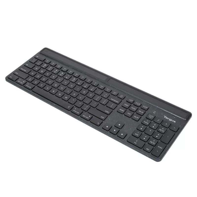 Targus Sustainable Energy Harvesting EcoSmart klaviatūra Universāla Bluetooth QWERTY Nordic Melna