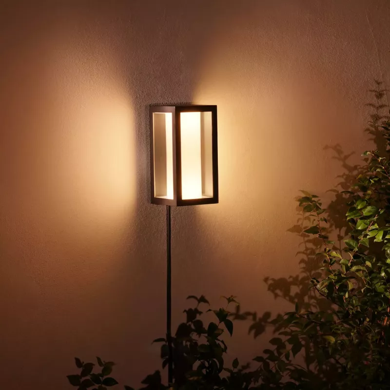 Philips Hue balta and colour ambience Impress āra sienas gaismeklis (zemsprieguma)