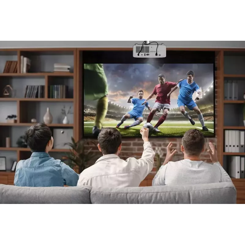 Īsā fokusa projektors OPTOMA GT2000HDR — 3500 ANSI lūmeni, DLP, 1080p, 0.496:1 projicēšanas koeficients, lāzera gaismas avots
