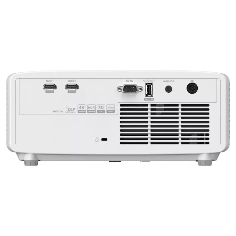 Īsā fokusa projektors OPTOMA GT2000HDR — 3500 ANSI lūmeni, DLP, 1080p, 0.496:1 projicēšanas koeficients, lāzera gaismas avots