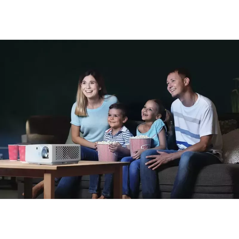 Īsā fokusa projektors OPTOMA GT2000HDR — 3500 ANSI lūmeni, DLP, 1080p, 0.496:1 projicēšanas koeficients, lāzera gaismas avots
