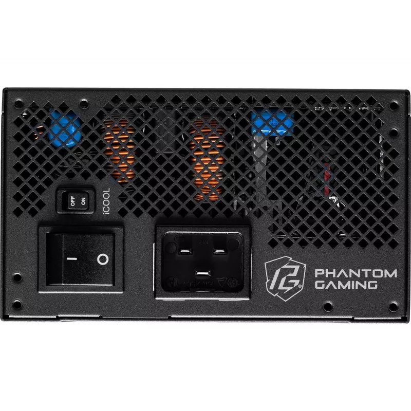 ASROCK Power Supply Phantom Gaming Pg-1600g 1600w 80+ Gold Melns ATX