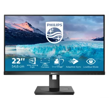 Philips S Line 222S1AE/00 datora monitors 54.6 cm (21.5 collas) 1920 x 1080 pikseļi Full HD LCD Melns