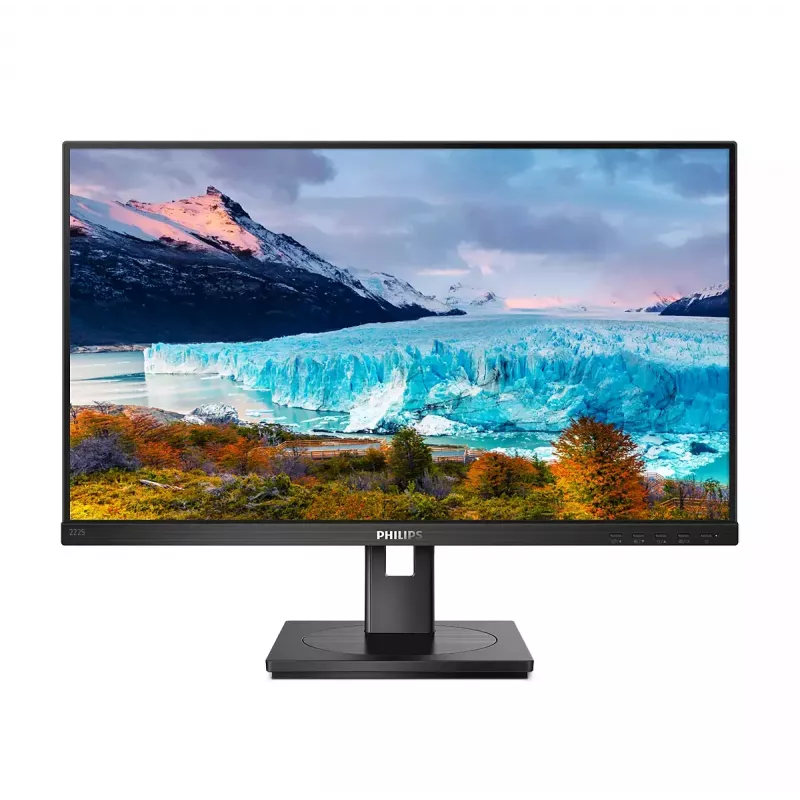 Philips S Line 222S1AE/00 datora monitors 54.6 cm (21.5 collas) 1920 x 1080 pikseļi Full HD LCD Melns