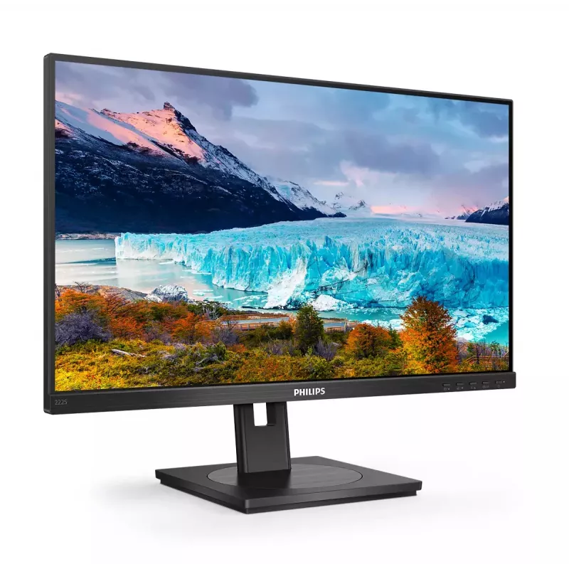Philips S Line 222S1AE/00 datora monitors 54.6 cm (21.5 collas) 1920 x 1080 pikseļi Full HD LCD Melns