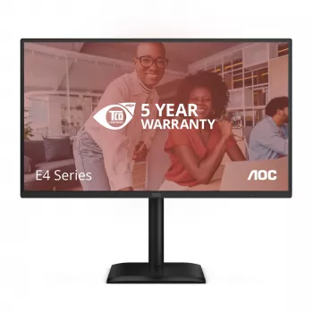 AOC E4 Q27E4U datora monitors 68,6 cm (27 colli) 2560 x 1440 pikseļi Quad HD LED Melns