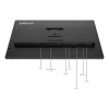 Lenovo ThinkVision T27UD-40 monitors, 68,6 cm (27 collas), 3840 x 2160 pikseļi, 4K Ultra HD, LCD, 6 ms, melns