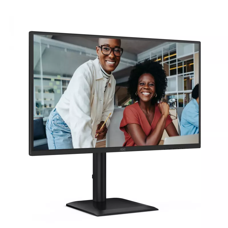 AOC 27E4CV datora monitors 68,6 cm (27 colli) 1920 x 1080 pikseļi Full HD LED Melns