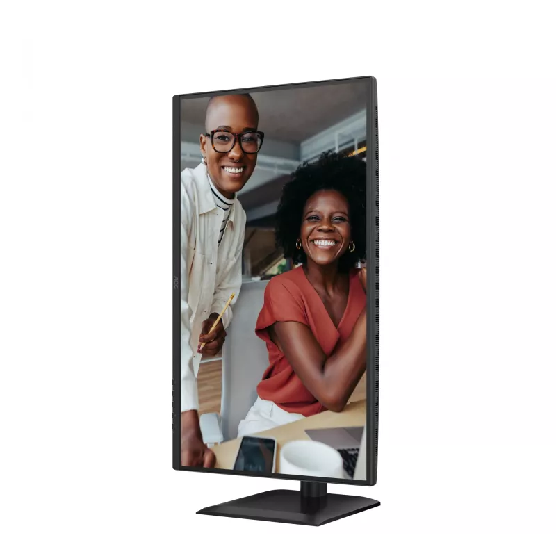 AOC 27E4CV datora monitors 68,6 cm (27 colli) 1920 x 1080 pikseļi Full HD LED Melns